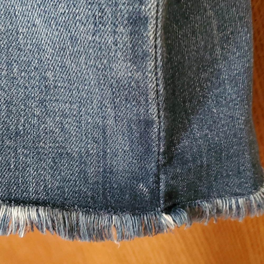 Anthropologie Cloth & Stone denim crop top - Picture 4 of 7